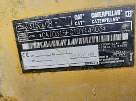 Cat 315 F LCR 