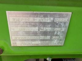 Merlo TF 33.7-115 mit Kabelbrand 