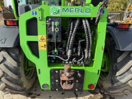 Merlo TF 33.7-115 mit Kabelbrand 