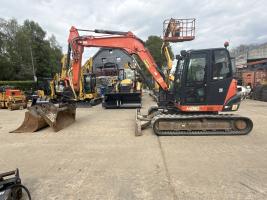 Kubota&nbsp;KX 080-4 mit HKS 180°&nbsp;