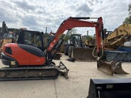 Kubota&nbsp;KX 080-4 mit HKS 180°&nbsp;