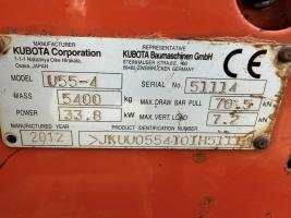 Kubota&nbsp;U 55-4&nbsp;