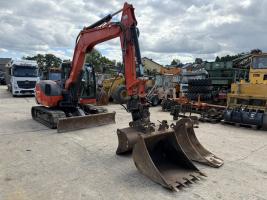 Kubota&nbsp;KX 080-4a mit Powertilt&nbsp;