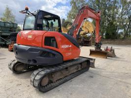 Kubota&nbsp;KX 080-4a mit Powertilt&nbsp;