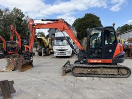 Kubota&nbsp;KX 080-4a mit Powertilt&nbsp;