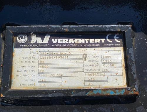 Verachtert VRG 25 - Parts