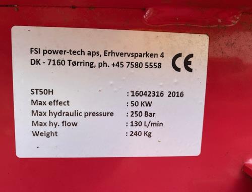 Baumstumpffräse FSI ST 50 H - Wie Neu