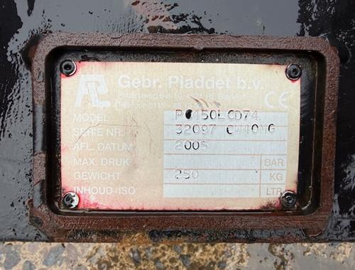 Pladdet CW 40 - Teile