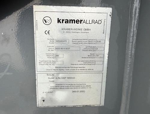 Kramer Allrad 5065 - Teile