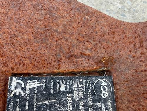 Morin M3 - Hammer Plate - Ref 109