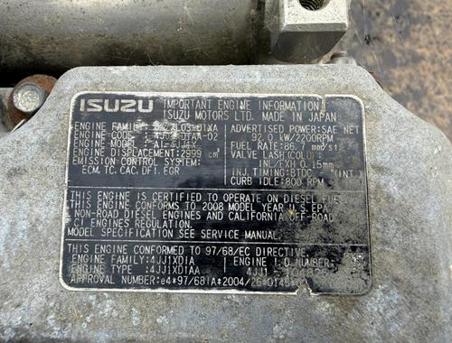 Isuzu AI-AJJ1X - Ref 194 - Parts
