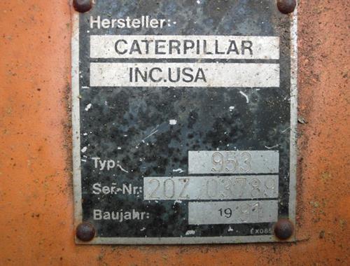 Caterpillar 953 - Pièces